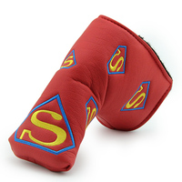 more images of Superman Mark Leather Putter Head Cover