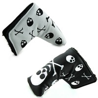 PU Leather Small Skull Blade Putter Cover