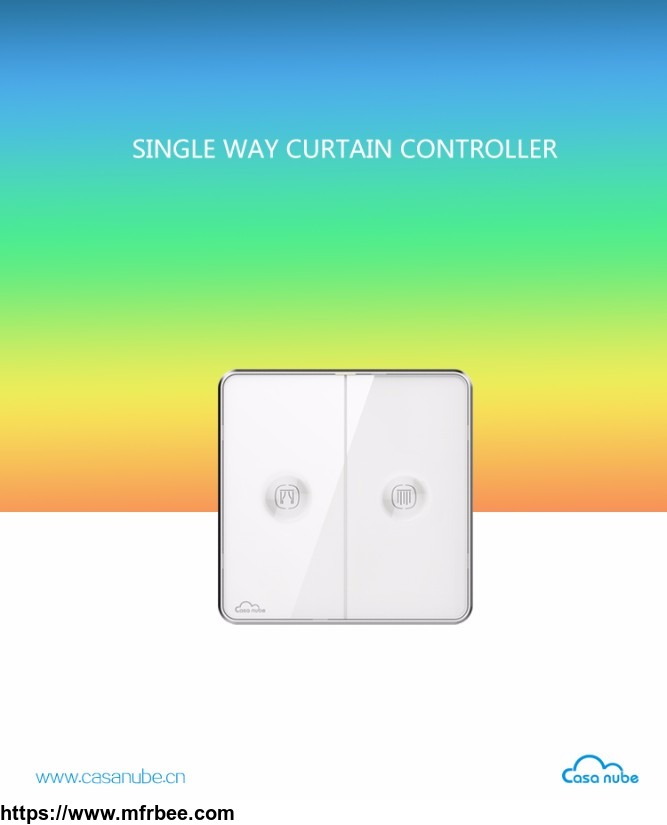 single_way_curtain_controller_zigbee_wireless_home_automation