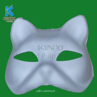 more images of Export grade hot press sugarcane pulp animal masks