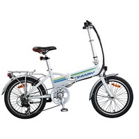 more images of 250w 20 inch Foldable Aluminium small folding Electric bicycle