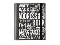 more images of Black Leather Address Journal