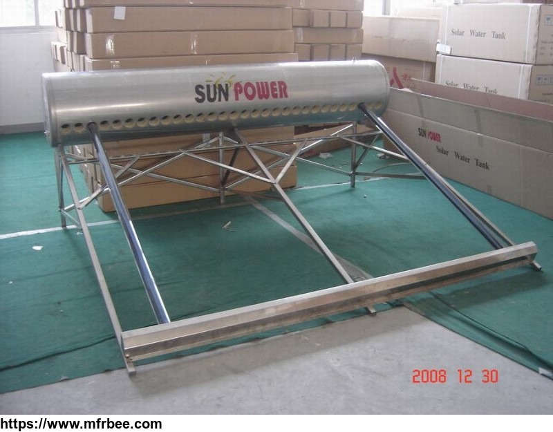 low_pressurized_solar_water_heater
