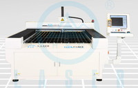 more images of HS-F1325 the first fiber laser cutting bed with 100m/min speed in China