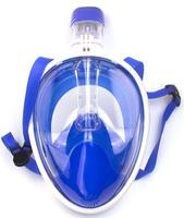 Blue Snorkel Mask Full Face with Gopro