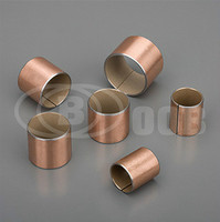 more images of OOB-12 Composite bearing Bronze backed PTFE/Fibre coated Bronze