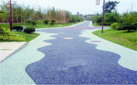 Environment-friendly Pervious no fines porous Concrete Pavement With good water permeability