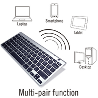 Compact Bluetooth PC/ Mac Compatible Keyboard