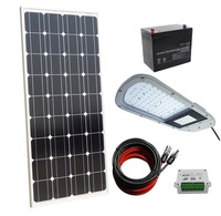 40W 12V Completed LED Solar Street Lighting System for Outdoor, Yard, Garden