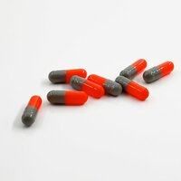 more images of 00# Orange Red Gray Enteric Coated Capsules