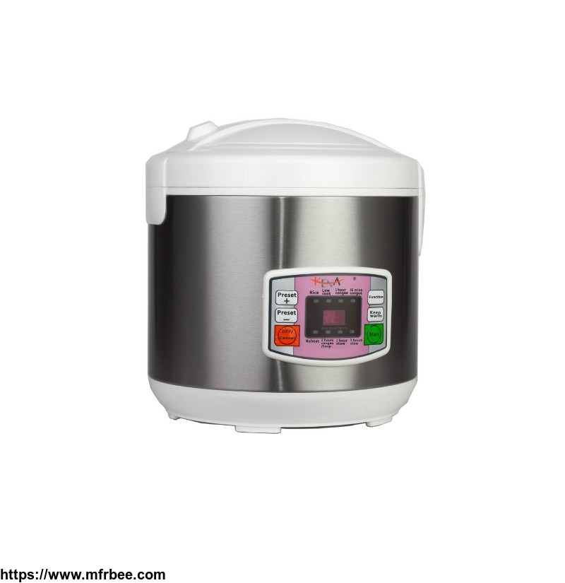 700w_stainless_steel_non_stick_5l_multifunction_smart_rice_cooker_supplier_china