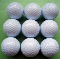 coloured golf balls