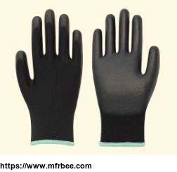 13gauge_polyester_white_pu_coated_safety_working_glove