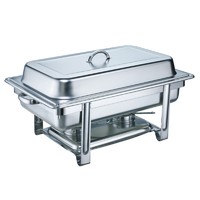 more images of 8 Qt. Full Size Stainless Steel Chafer