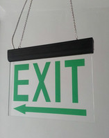 Acrylic Emergency Double Sided LED Exit Sign