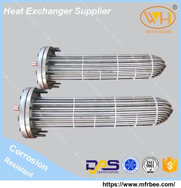 sus304_steam_water_heat_exchanger_shell_and_tube_chiller_evaporator