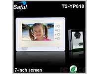 Saful TS-YP818 7-inch TFT LCD wired video door pho