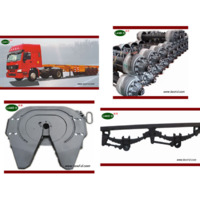 trailer axle for heavy trucks Factory Directly Provide Axle  trailer parts