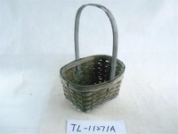 TL-11271 cheap wholesale eco-friendly woven wicker hanging storage basket