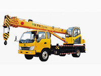 more images of Senyuan 8T truckcrane with 4 section of cargo booms(include Electromotor)