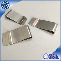 Wholesale Custom Stainless Steel Brass Metal Blank Money Clip Hardware