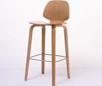 more images of Custom Wood Bar Stools Wholesale Supplier