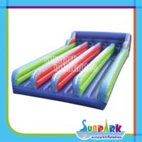 more images of Four Lanes Inflatable Bungee Running Course