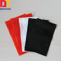 Biogradable reuseable LDPE plastic colored ziplock bag