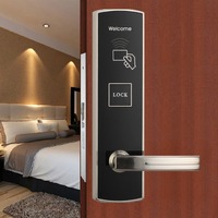 Security hotel room rf card lock system