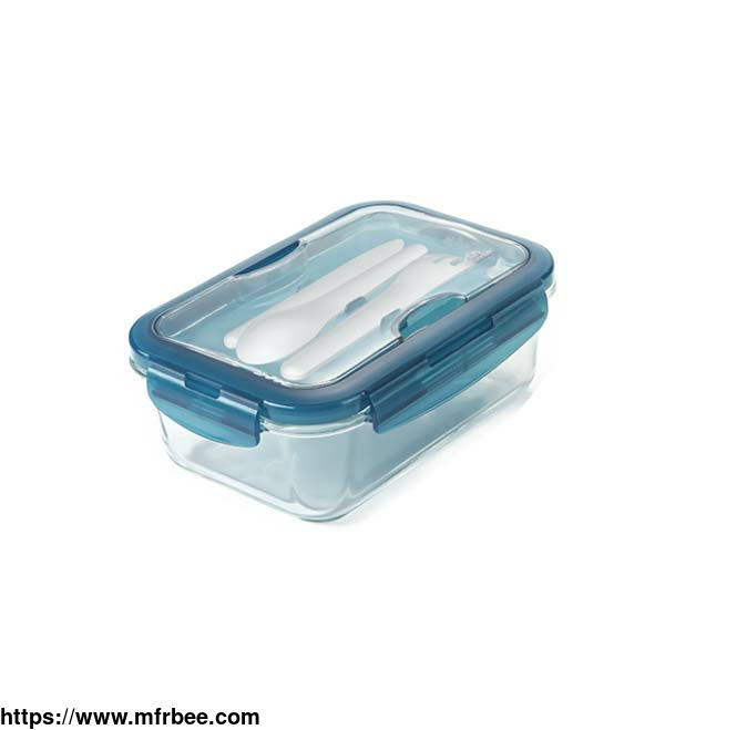 heatproof_food_storage_easy_lock_glass_lunch_box_with_cutlery