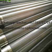 Stainless Steel Wire Wrapped Wedge Wire Screens Pipe