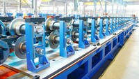 more images of Heavy Duty Shelf Column Roll Forming Machine