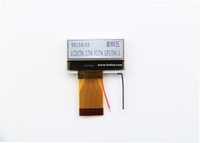 128*32 Dots  Graphic  LCD  Module  Outline dimensions: 34.5*17.9mm