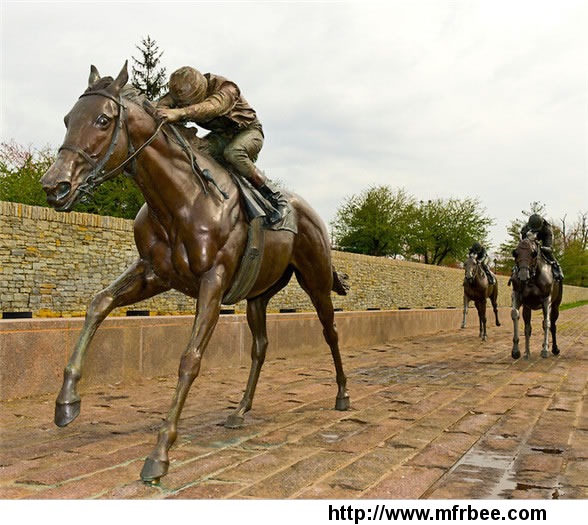 beautiful_casting_bronze_garden_horse_statue