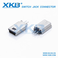 High quality mini din male connector