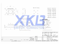XKB brand hot sale 12*12 SMD touch button tact switch