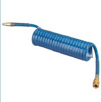 PU RECOIL HOSE WITH 1/4"BODY QUICK COUPLER