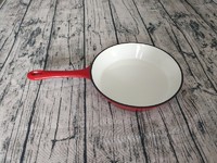 more images of Color Enamel Cast Iron Skillet/Fry Pan