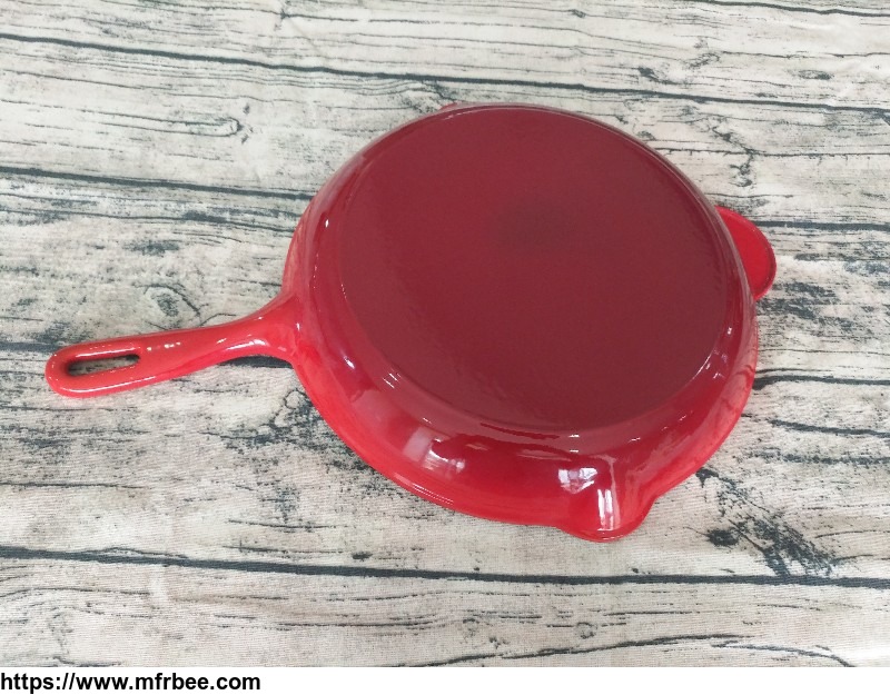 classical_enameled_cast_iron_round_fry_pan