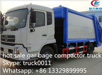 Hot sale dongfeng Tianjin garbage compactor truck
