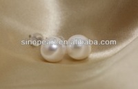 .real pearl stud earrings Real Pearl Earrings
