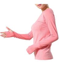 more images of Women's Sports Skin Gym Yoga Run Seamless Long Sleeve Function Fitness T-shirts