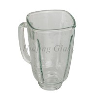 A21 free sample 1.25L square blender spare part glass jar