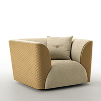 more images of Bentely same item single seat sofa solid wood frame sofa Micro fibre sofa