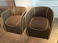 Bentely same design single seat sofa solid hardwood sofa full real leather sofa