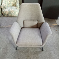 Poliform same design leisure chair fabric leisure chair hardware leg easy chair