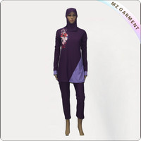 more images of Purple Muslim Swimwear