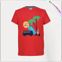 more images of Kids Ecological Sunset Beach Tee
