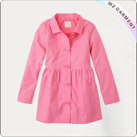 more images of Girl Prism Pink Windbreaker Coat