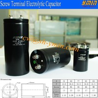 High Power Supplier Capacitor Screw Lead Terminal Aluminum Electrolytic Capacitor RoHS Approval